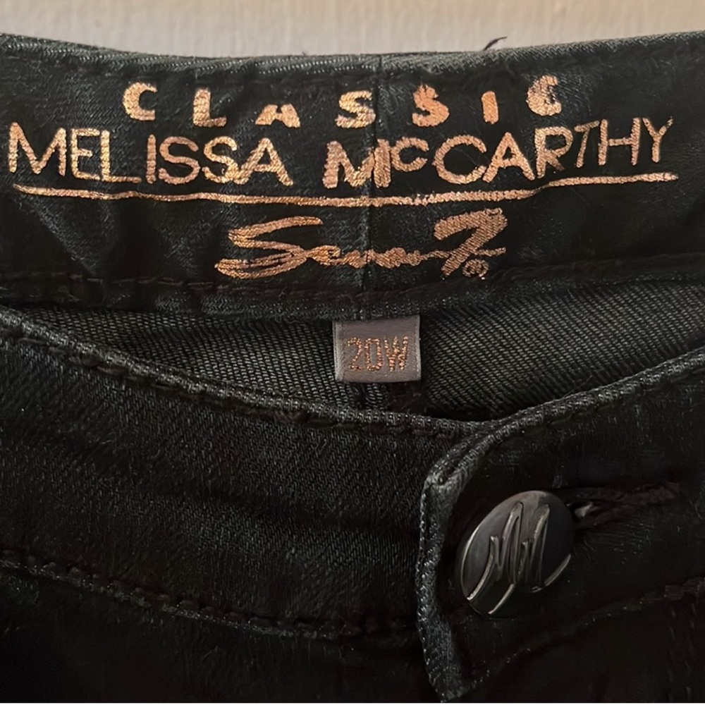 Melissa McCarthy Women's Darkwash Jeans -mid rise